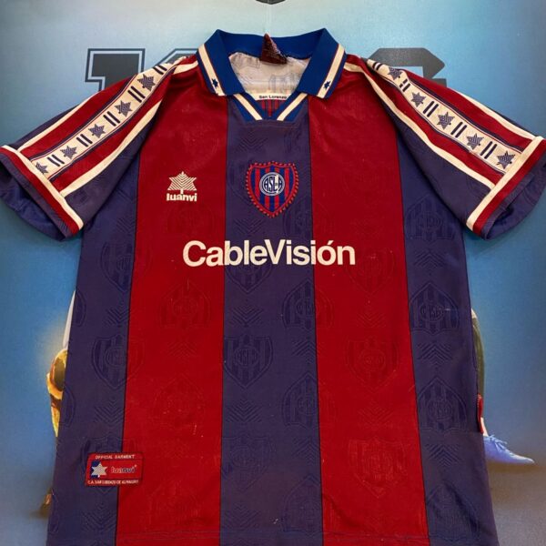 Camiseta de san lorenzo 1999 10 talle M