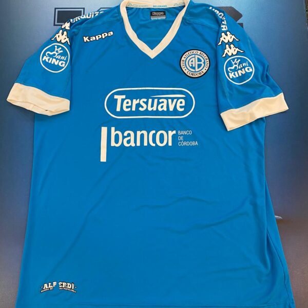Camiseta de belgrano de Cordoba talle XXXL jugador 2 Romero