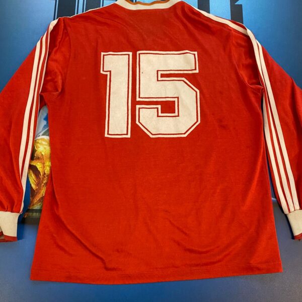 Camiseta de Independiente año 1989/1990 utileria jugador 15 talle 4