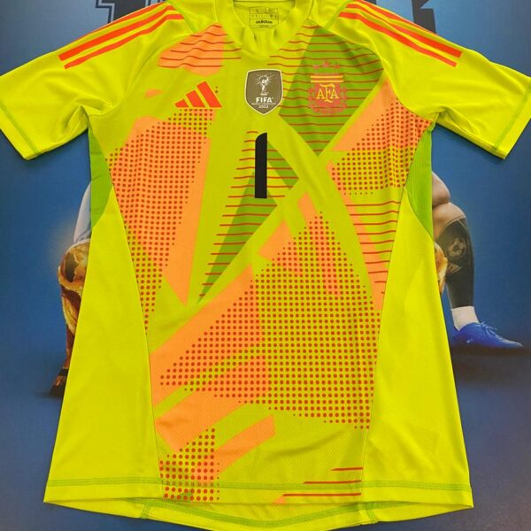 Buzo de arquero de la selección argentina 1 cambeses vs puerto rico  ! Talle L