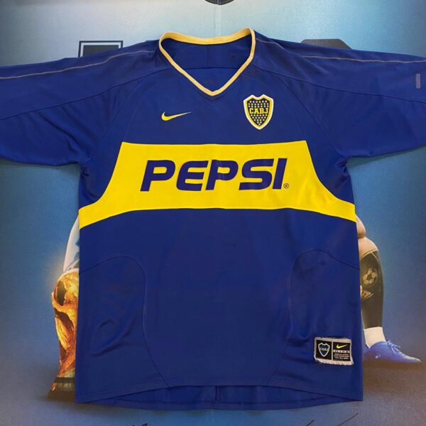 Camiseta de boca juni̇ors  9 talle S