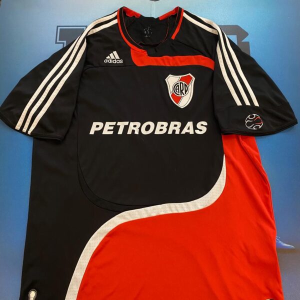 Camiseta alternativa de river plate 2007 10 talle XL
