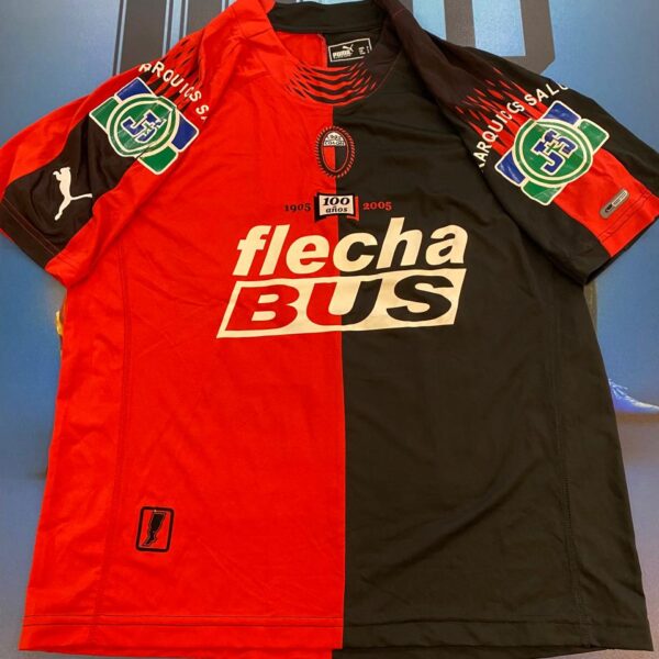 Camiseta de colon 100 años usada en partido talle L inmaculada !