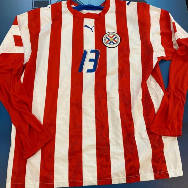 Camiseta manga larga de la selección de paraguay talle XL 13 !
