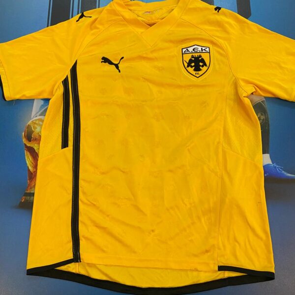 Camiseta del aek usada en partido talle M !