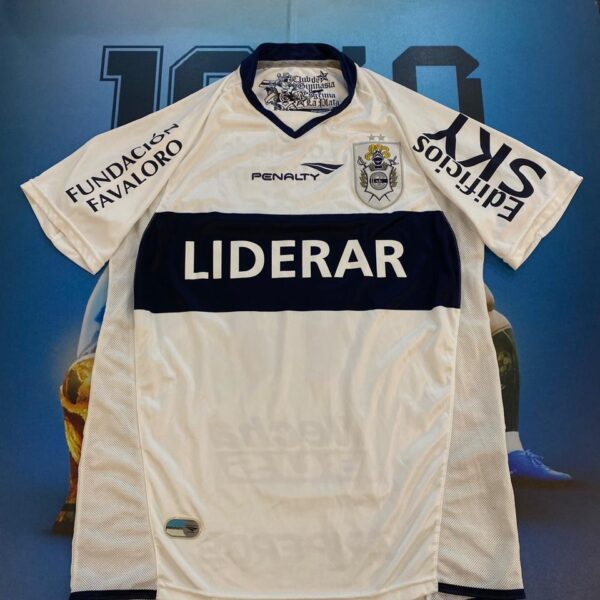 Camiseta de gimnasia de la plata utileria 17 talle M