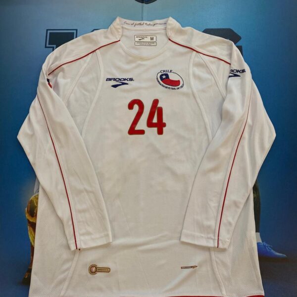 Camiseta mangas largas alternativa de la seleccion de chile 2010 24 talle M