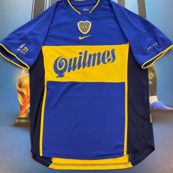 Camiseta de  boca 2001 original de época inmaculada!