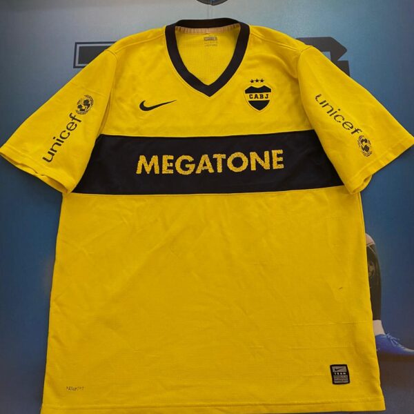 Camiseta alternativa de  boca juni̇ors 10 roman talle L