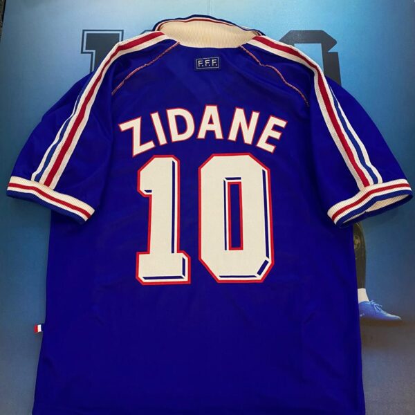 Camiseta de la  seleccion de francia  1998 10 Zidane talle L