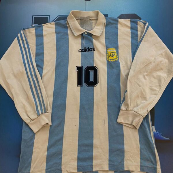 Camiseta de la  seleccion argentina 1994 10 Maradona talle 4