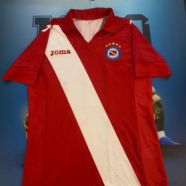 Camiseta de argentinos jrs 10 roman talle L