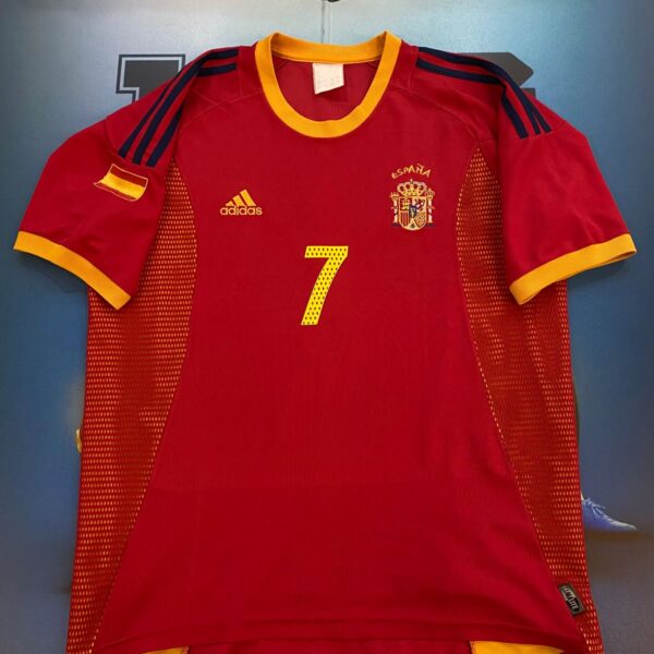 Camiseta de la seleccion de españa  7 raul talle L