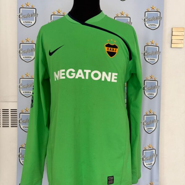 Buzo arquero Boca Juniors 2008 2009 nike de partido talle XL - 1 Pato Abbondanzieri