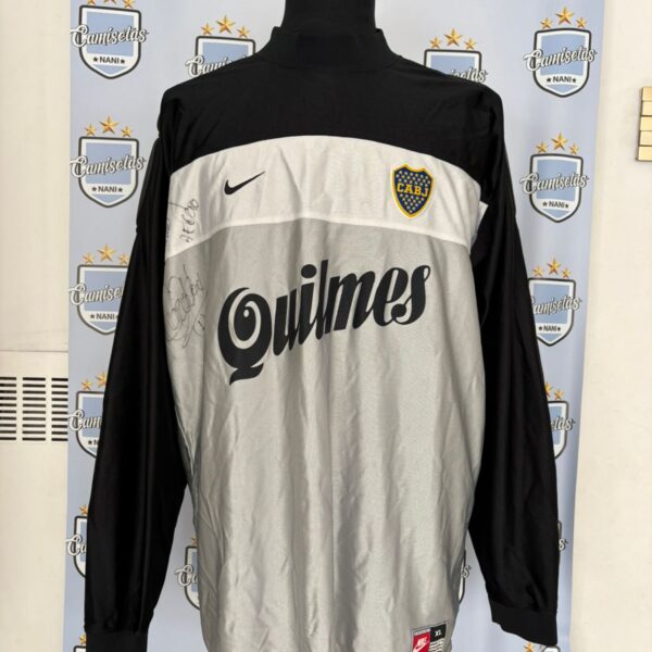 Buzo arquero Boca Juniors 2000 2001 nike de partido talle XL - 1 Cordoba (firmado)