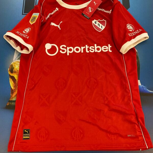 Camiseta de independiente  7 montiel talle S