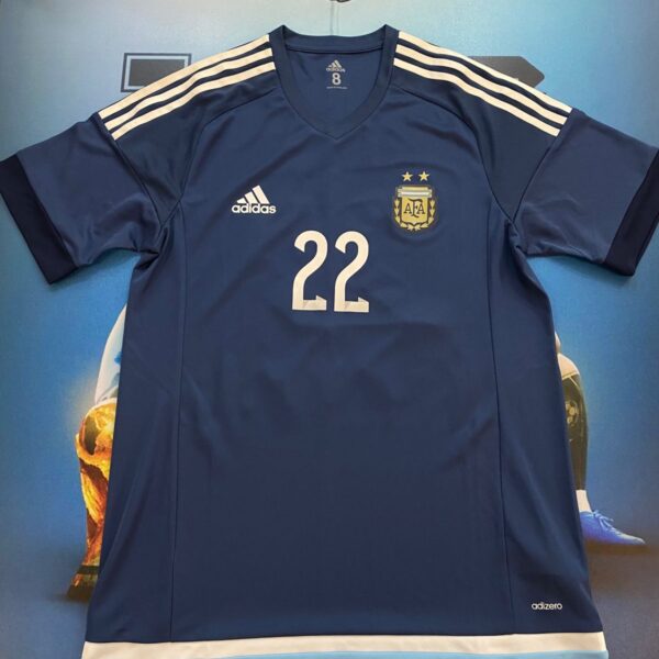 Camiseta de la seleccion argentina versión jugador 2017 2018 17 Otamendi talle 8