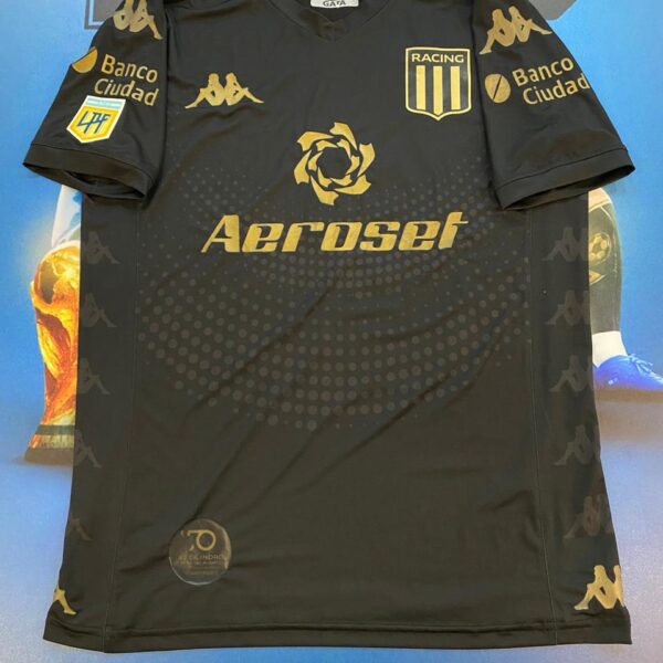 Camiseta alternativa de  racing club utileria  32 machuca talle S