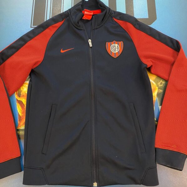 Campera de concentración de  san lorenzo talle S original de época !