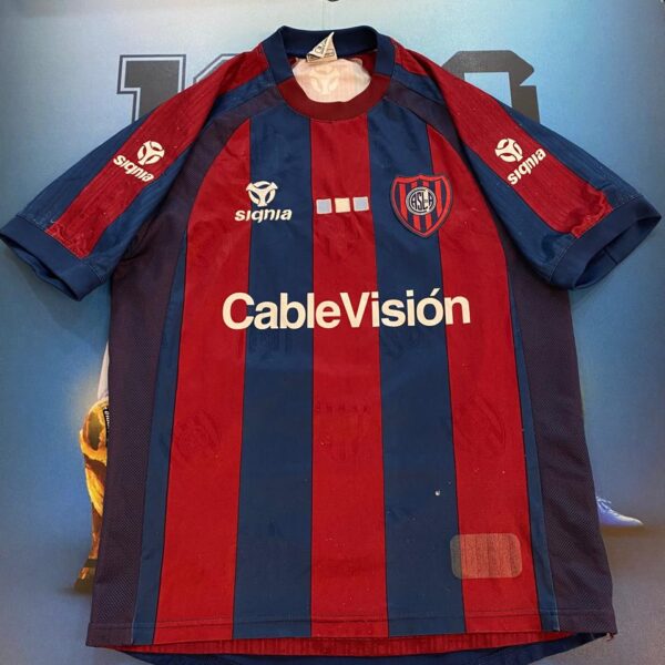 Camiseta de san lorenzo 2002 9 Acosta talle  3 (L)