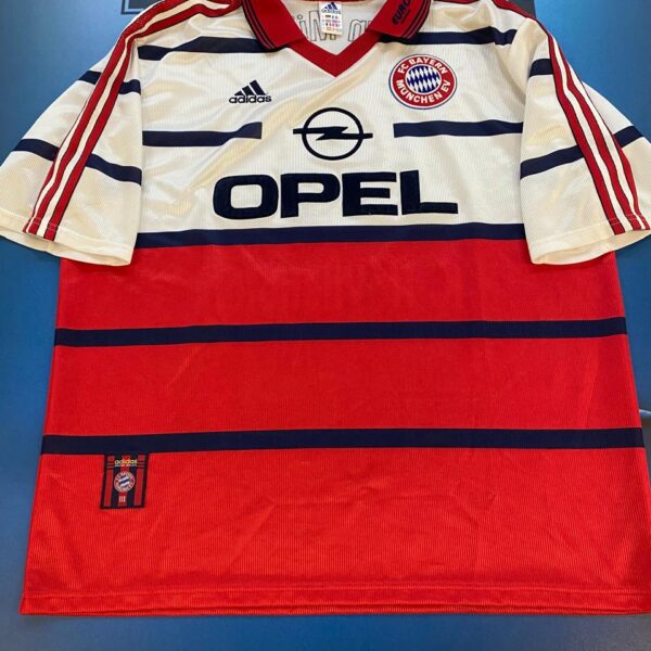 Camiseta del bayern munich made in england original de época 6 talle XL