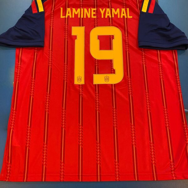 Camiseta de la selección de españa 2026 19 lamine yamal