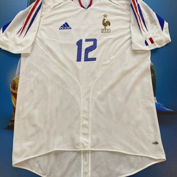 Camiseta alternativa de la selección de francia 2004 talle M original de época henry