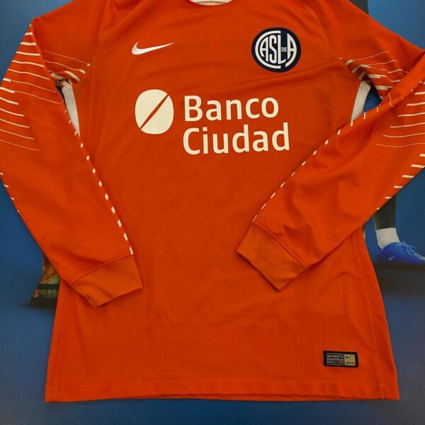 Buzo de arquero de  san lorenzo match 2018 talle M  12 torrico !