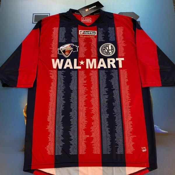 Camiseta de san lorenzo  100 años talle M