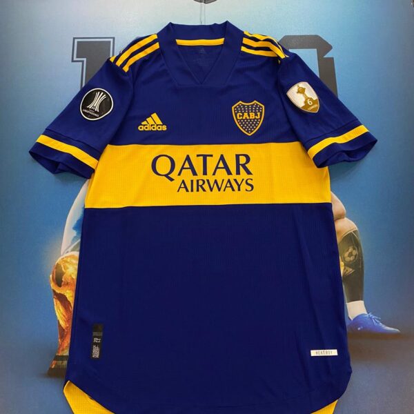 Camiseta de  boca juni̇ors usada por 37 sandez talle S