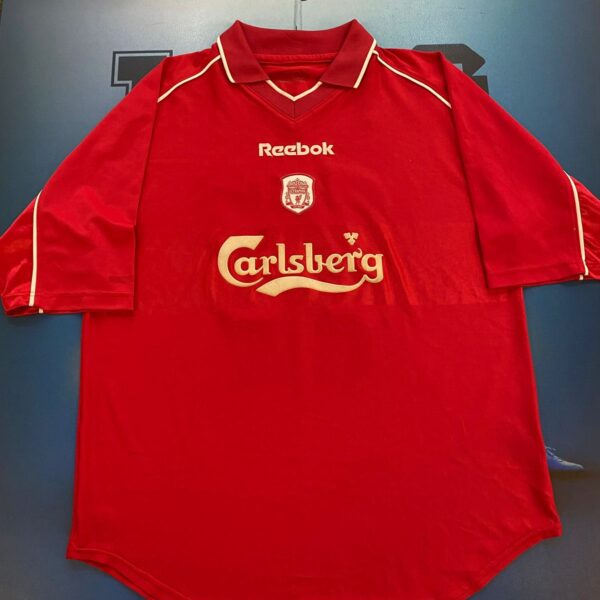 Camiseta del liverpool 2000 2001 10 Owen talle L