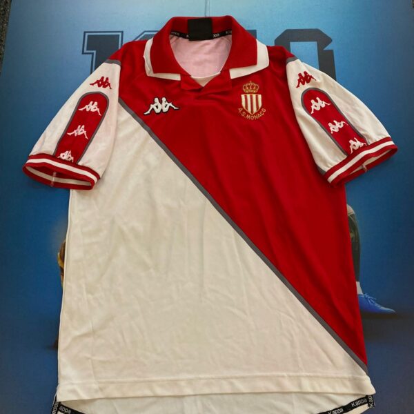 Camiseta del monaco 1998 1999 10 gallardo talle L