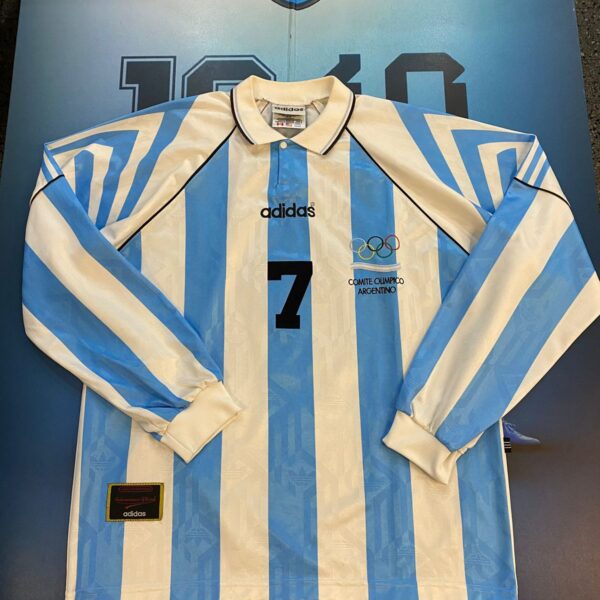 Camiseta de la selección argentina comité olímpico argentino 1996 talle 4