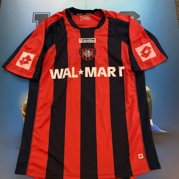 Camiseta de san lorenzo 2008 5 acevedo talle XL