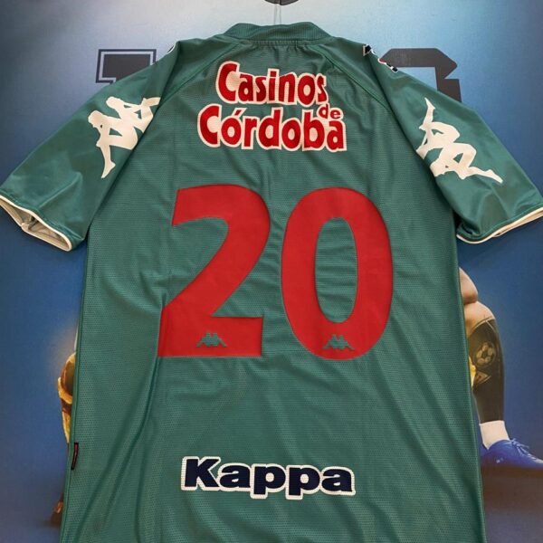 Camiseta de Talleres año 2008 #20 talle M original de epoca utileria!