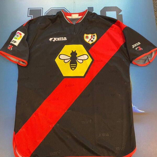 Camiseta de rayo vallecano año 2001 talle XL #10 bartlet