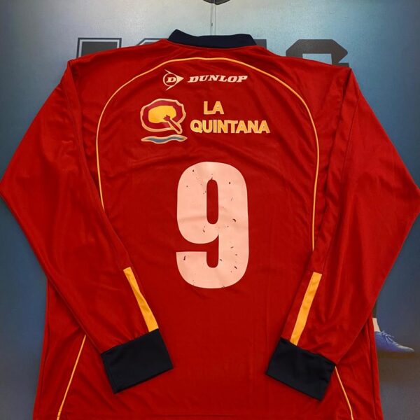 Camiseta mangas largas de español 2008 2009 #9 talle M