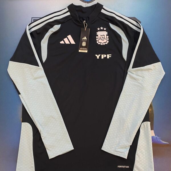 Buzo medio cierre de entrenamiento de la seleccion Argentina tiro 2026 talle L