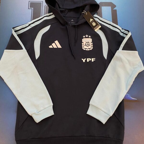 Buzo con capucha de la selección Argentina tiro 2026 AZUL!