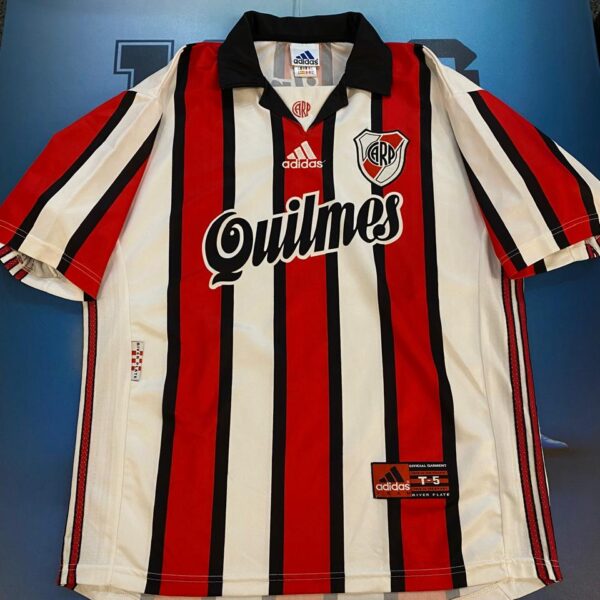 Camiseta tricolor de River Plate 1999 7 talle 5 (XL) 💣
