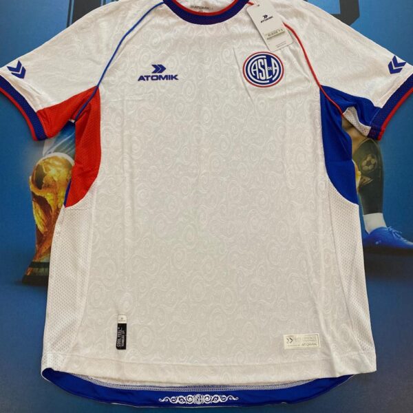 Nueva camiseta de san lorenzo atomik 2026 suplente