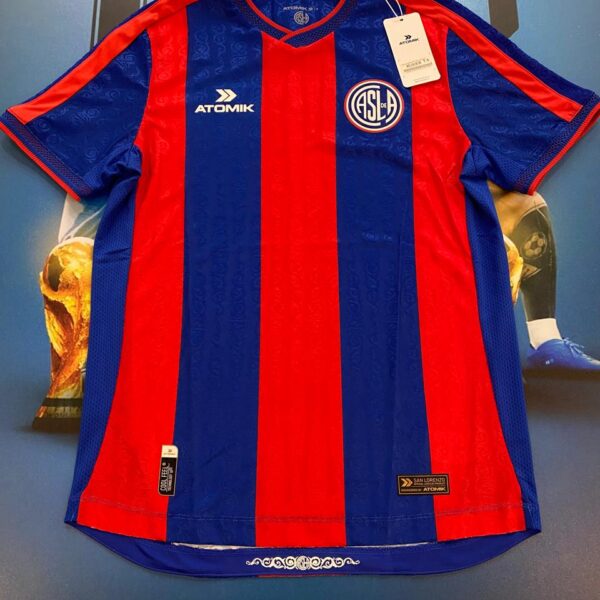 Nueva camiseta de san lorenzo atomik 2026 titular
