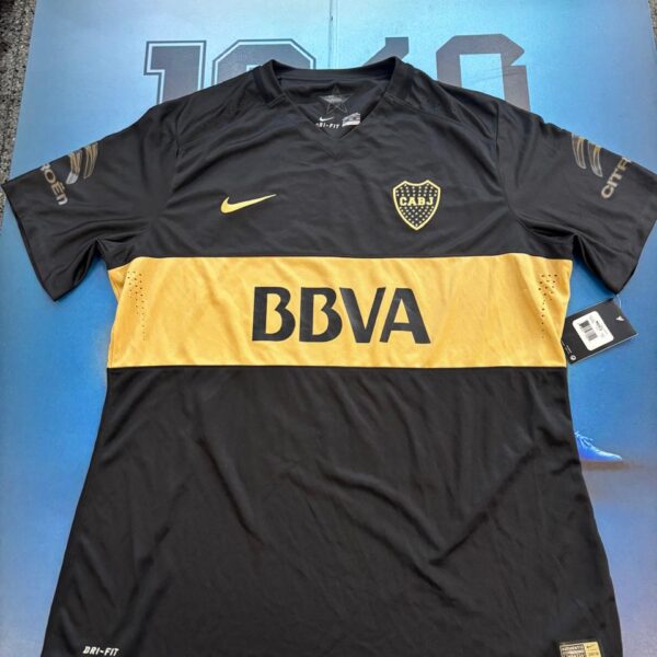 Camisera de Boca Juniors alternativa edición Japón talle S 10 Carlitos
