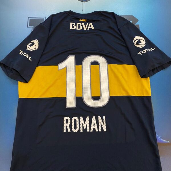 Camiseta de Boca Juniors 10 Roman talle XL