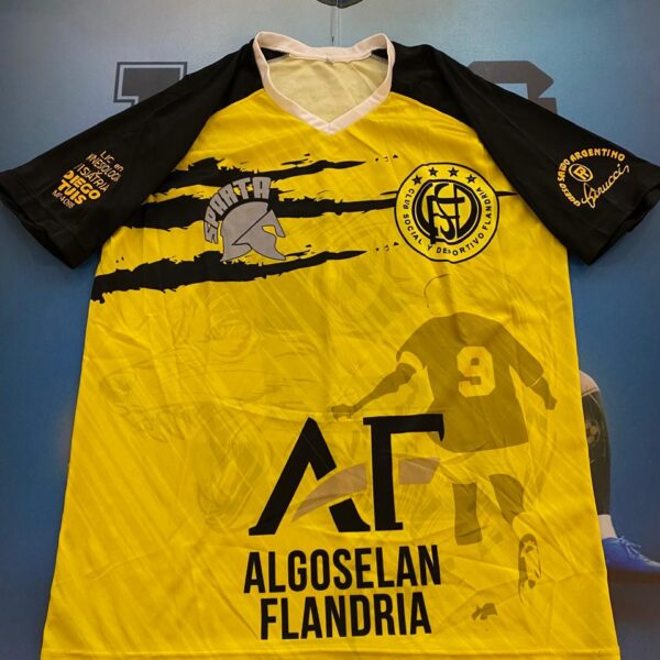 Camiseta de Flandria 9 talle L