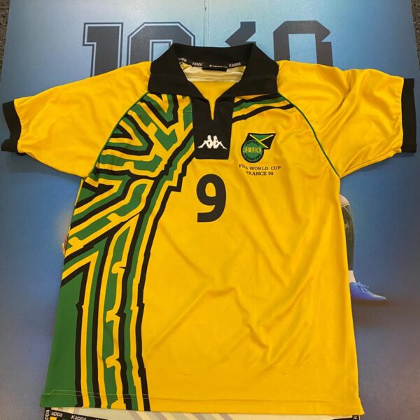 Camiseta de Jamaica mundial 1998 talle L