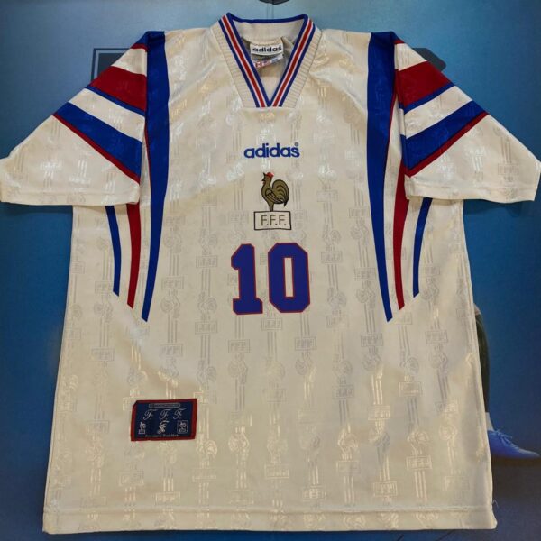 Camiseta de la selección de Francia 1996 10 Zidane talle 2