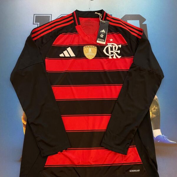 Camiseta mangas largas del Flamengo 7 Ribeiro talle M