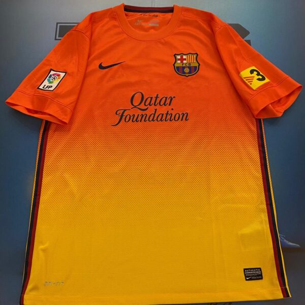Camiseta alternativa del Barcelona 2012 2013 10 Messi talle L