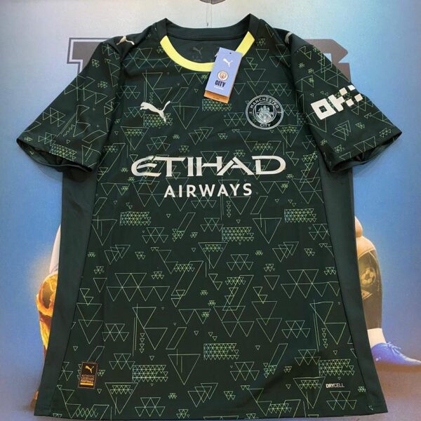 Camiseta alternativa del Manchester City 2026 9 Haaland talle M